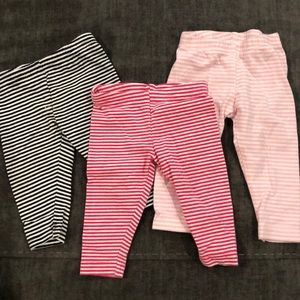 Set of three leggings
